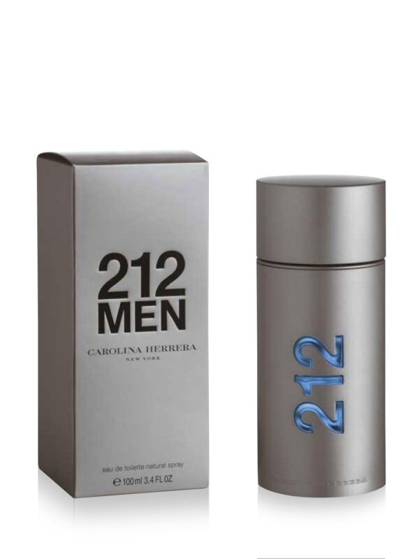 Carolina Herrera 212 Eau de Toilette Spray for Men, 3.4 Fluid Ounce